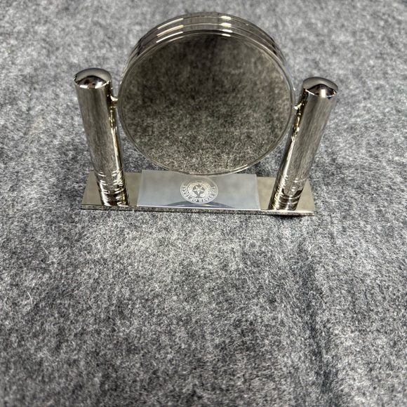 Elegant Silver State of Texas Desk Clock - Picture 3 of 3